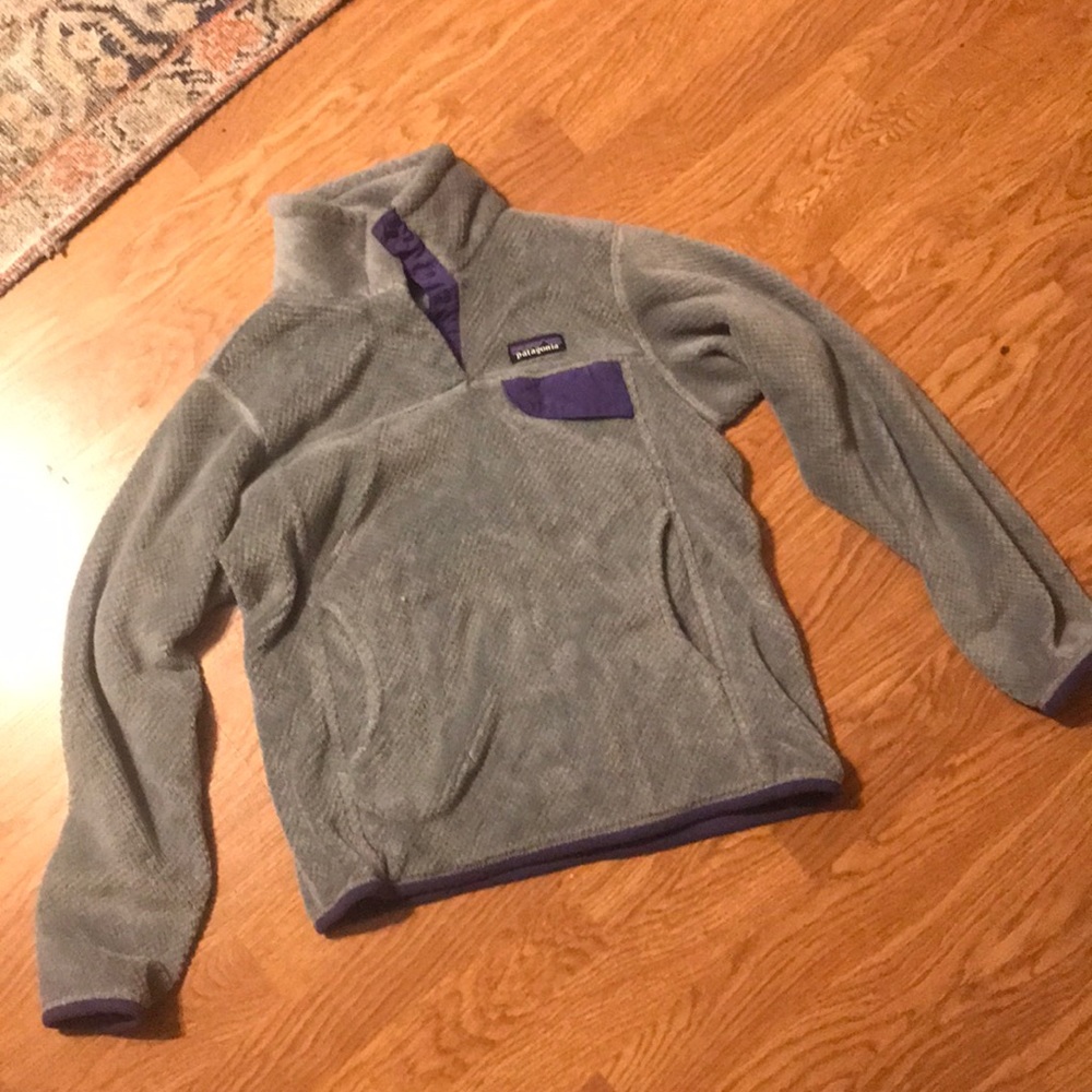 Patagonia snap button fleece